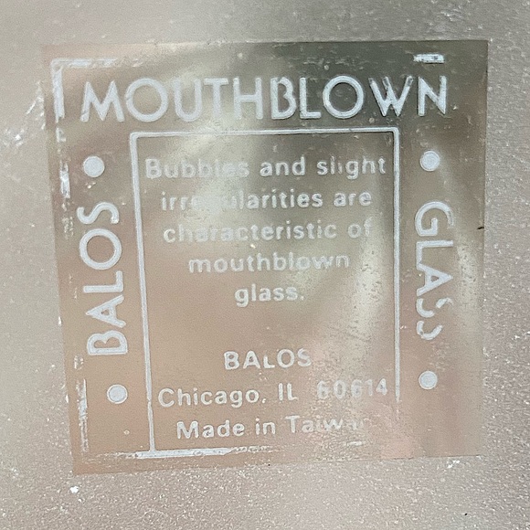 Vintage BALOS Mouthblown Art Glass “Lovebirds” Figurine - Picture 15 of 15